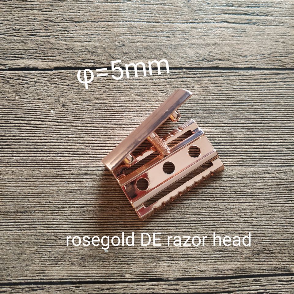 rosegold razor head