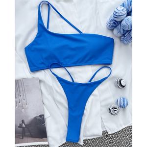 Traje de Baño de Dos Piezas con Estampado de Leopardo Personalizado, Ropa de Playa de Lujo, Bikini Sexy de Cintura Alta con Cuello en V para Mujer - Product Image 2