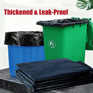 55-61 gallon nhà thầu Thùng rác túi nặng Thùng rác màu đen cho tài sản tập trung xử lý chất thải HDPE túi rác - Product Image 3