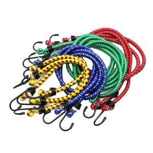 Cordon élastique en caoutchouc robuste pour l'extérieur avec 2 crochets Sangle d'arrimage pour voiture de <span class=keywords><strong>camping</strong></span> pour toutes les saisons - Product Image 4