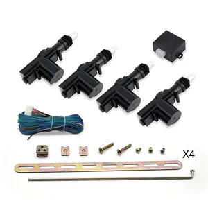 Universele 12V 24V Dc Slimme Herinnering Auto Lock Pick Set Koffer Centrale Vergrendeling Systeem Auto Deurslot Set Voor Auto 'S