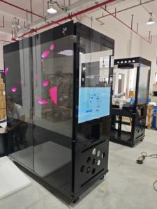 EXPOCCINO Distributeur automatique de café futuriste et machine publicitaire LED avec fonction SDK, refroidissement thermoélectrique, capacité personnalisable - Product Image 4