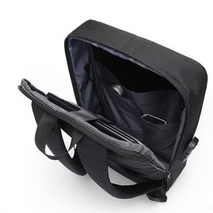 Mochila Oxford Antirrobo con Carga USB, Personalizada de Fábrica BSCI, Bolsa Impermeable de Nailon Negra para Portátiles de Negocios para Hombres - Product Image 5
