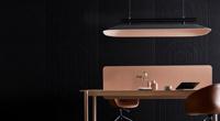 Lampe suspendue en feutre acoustique nordique avec éclairage LED dimmable de haute qualité pour bureau moderne ou restaurant