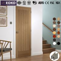Porte en bois d'ingénierie imperméable de style shaker EOKO pour appartement, vente en gros