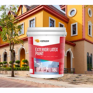CINGOO Hot Sale Paint Latex Water-Based Latex Paint Flat&semi-Gloss White Latex Paint for Factory