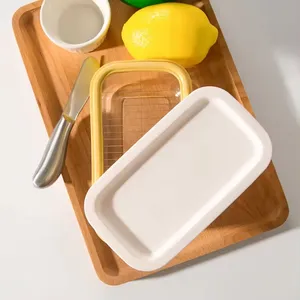Nova criativa de cozinha ferramenta de cozimento cortador de manteiga caixa de armazenamento ralador de queijo caixa mais nítida