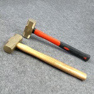 Kleiner und Großer Explosionsgeschützter Achteckiger <span class=keywords><strong>Hammer</strong></span> mit Antimagnetischem Messingkopf, Funkenfreier Kunststoffgriff, Stahl- und Bronzeoptionen Verfügbar - Product Image 3