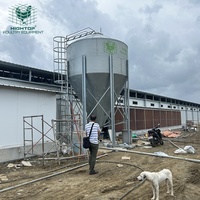 Gallinero Prefabricado de Acero, Económico, Duradero y con Ventilación Avanzada para Avicultura Profesional