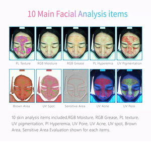 Mạnh mẽ 3D cơ thể da mặt Phân Tích/phân tích da/phân tích da - Product Image 5