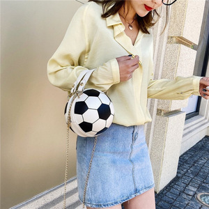 Sac bandoulière mini vintage pour enfants, portable, doublure PU, fermeture éclair, motif basketball et football pour garçons et filles - Product Image 3