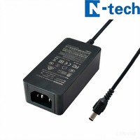 Bloc d'alimentation régulé 15V 4A 60W, adaptateur secteur AC/DC de bureau, certifié FCC, pour consoles de mixage audio professionnelles et équipements musicaux