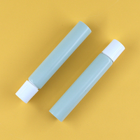 Gloss à lèvres de luxe personnalisé 10 ml Tube cosmétique en plastique PE Emballage cosmétique en plastique haut de gamme Tube applicateur en silicone