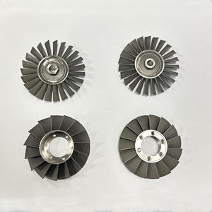 Uns N08825 2.4858 713 718 인코넬 니켈 기반 티타늄 합금 가스 증기 미니 제트 엔진 터빈 휠 엔진 용 - Product Image 4