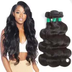 China Suppliers Wholesale Price Hair Bundles Body Wave Virgin Human Hair Natural Color Hair Extensions