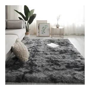 Carpet And Rug For Living Room Washable Reversible Large Area Ultra Soft Plush Indoor Tie Dyed Carpet In Living Room And Bedroom