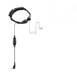 VITAI E8S3B-K Spy fone de ouvido com PTT vestindo confortável Sports Headset