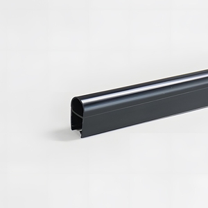 Commercio all'ingrosso Semi circolare 10mm porte in vetro <span class=keywords><strong>finestre</strong></span> doccia impermeabile in <span class=keywords><strong>PVC</strong></span> estruso striscia di tenuta con campione gratuito - Product Image 4