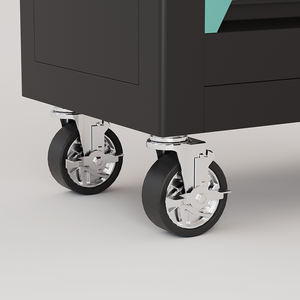 Armoire à outils multifonctionnelle en fer, système de rangement de <span class=keywords><strong>garage</strong></span>, 7 tiroirs, chariot roulant verrouillable avec outils, OEM, capacité de 300 kg - Product Image 4