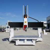 Router CNC de 5 Ejes para Gabinetes de Cocina en Tailandia, Máquina CNC de 5 Ejes para Espuma en Tailandia, Router CNC de 5 Ejes para Fabricación de Moldes de Barcos en EE. UU.
