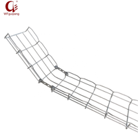 Cannelle de câblage en treillis métallique ouvert en acier au carbone avec réglage multi-angles et chemin de câbles pour centres de données et usage industriel
