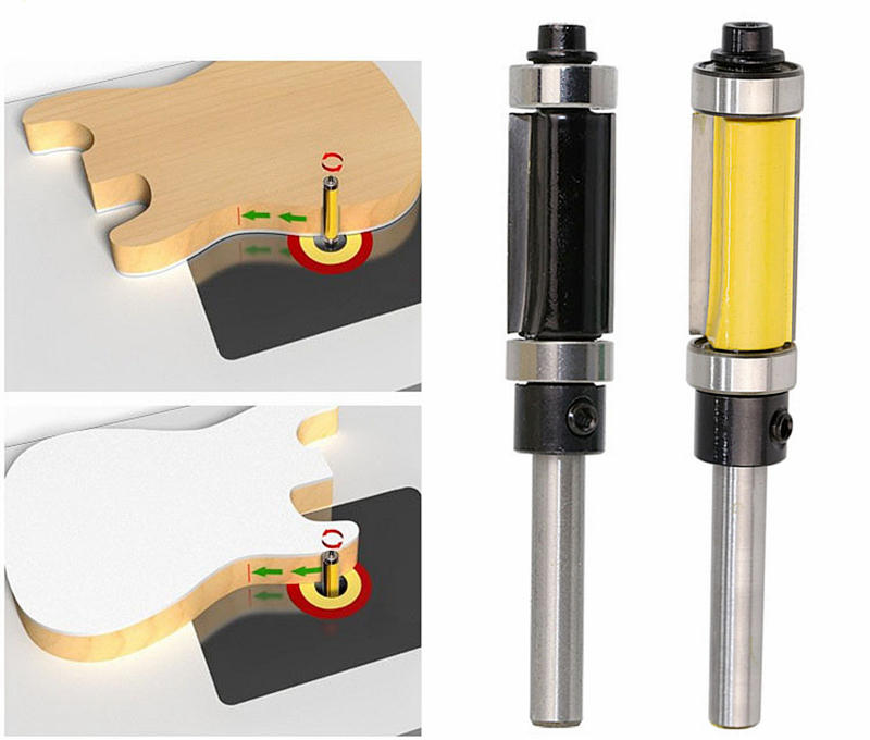 Sell Plunge Pattern Router Bit 1/4 Shank CNC Woodwork Bits Flush ...