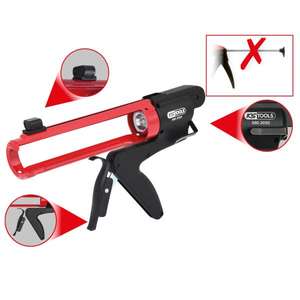 KS เครื่องมือ-ปืนคาร์ทริกด์แบบไม่มีก้าน980.3050ขนาด310มล. ไม่มีก้านยื่นออกมาเช่นปืน4042146591475ยานพาหนะหนัก - Product Image 2