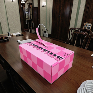 Bán buôn tùy chỉnh in hộp sóng mờ nhiều lớp bao bì bán lẻ sang trọng với vật liệu tái chế cho thương mại điện tử - Product Image 1