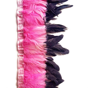 Precio <span class=keywords><strong>de</strong></span> fábrica 15-20cm Plumas <span class=keywords><strong>de</strong></span> gallo Schlappen <span class=keywords><strong>de</strong></span> dos tonos Plumas <span class=keywords><strong>de</strong></span> cola <span class=keywords><strong>de</strong></span> gallo - Product Image 1