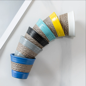 Mini ensemble tasse et soucoupe en porcelaine fine, style rétro classique, avec gravure en relief arabe, pour festivals islamiques, idéal pour le cappuccino, sans BPA - Product Image 6