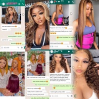 Extensions de cheveux de qualité supérieure, couleur piano, mèches de cheveux lisses, mèches ombrées blondes avec fermeture, P4/27