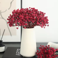 Babysbreath grosir buket bunga bayi buatan pernikahan lansekap berkualitas tinggi buket dekorasi bunga Baby's