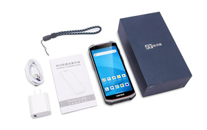 PDA Android <span class=keywords><strong>portable</strong></span> 5G IP66 de 5,5 pouces UNIWA NR5502 6 Go 128 Go avec scanner de codes-barres 2D, collecteur de données robuste, smartphone - Product Image 4