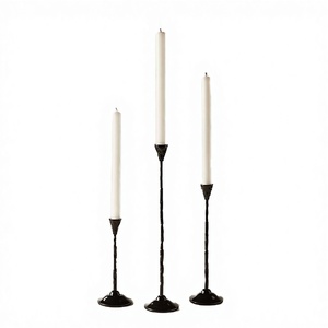 Modern Decorative Iron Christmas <b>Candlestick</b> Holder Matte Gold Silver Durable Handmade <b>Large</b> Furbish Home Decor for Home - Product Image 3