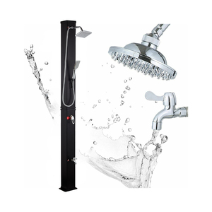 CYEN NOUVEAU Lancement <span class=keywords><strong>Prix</strong></span> Usine <span class=keywords><strong>Douche</strong></span> <span class=keywords><strong>Solaire</strong></span> Extérieure Autonome Carrée Noire Écologique 40L pour Plage, <span class=keywords><strong>Piscine</strong></span> et Jardin - Product Image 3