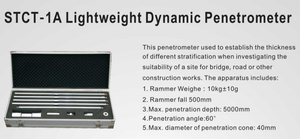 Hochpräzises Elektronisches STCT-1 Dynamisches Penetrometer Leichtgewichtiger Bodenbelastbarkeitsprüfer mit 1 Jahr Garantie für Geotechnik - Product Image 4