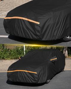 <span class=keywords><strong>Housse</strong></span> de voiture extérieure imperméable en tissu Oxford 420D, résistante, protection UV à 90 %, protection contre le vent/la neige/la poussière/la grêle, finition brillante 1,5 mm - Product Image 6