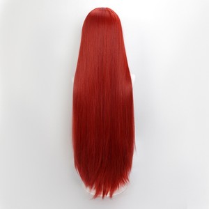 Perruque de cosplay <span class=keywords><strong>Rappi</strong></span> Red Hood en gros, 100 cm de long, rouge, la déesse de la victoire, Nikke Anime, perruque synthétique pour fête d'Halloween - Product Image 5
