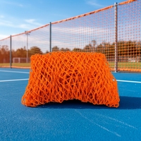 Filet en nylon polyester carré noué multifilament pour clôture de terrain de sport