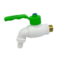 Robinet de lavabo populaire et moderne, style Moyen-Orient, en laiton blanc, avec filetage mâle, en fer, céramique et plastique