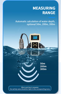 Detector de Profundidad Ultrasónico SUL811 de 50m-300m, Medidor de Nivel Ultrasónico Portátil - Product Image 1