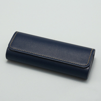 Boîte de rangement à couvercle rabattable pour étui à lunettes de soleil en PU, étui à lunettes de soleil tendance 2026, étuis à lunettes de luxe, emballage personnalisé, boîte carrée