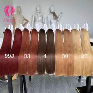 Top Quality Unprocessed Bulk Braiding Hair Cuticle Aligned Double Drawn Human Hair Bulk