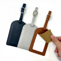 Étiquette de bagage en gros pour voyage, cadeau d'affaires, porte-carte d'identité, étiquette de valise, sac à dos, sac