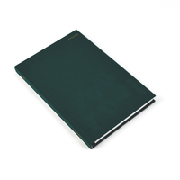 Carnet de notes A5 personnalisé à couverture rigide, ligné, avec papier d'art, plastification, reliure cousue, impression offset, logo personnalisé