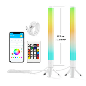Modern LED Desktop Ambient Light Strip Remote-<b>Controlled</b> Atmosphere Decor for <b>Gaming</b> Splicing LED Night <b>Gaming</b> Decor Plastic - Product Image 1