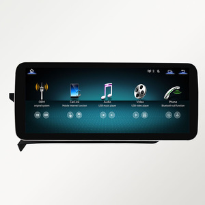 Autoradio con Grande Schermo Linux da 12.8 Pollici per <span class=keywords><strong>Mercedes</strong></span> A CLA GLA W176 <span class=keywords><strong>C117</strong></span> X156 2400*900 CarPlay GPS Navi Stereo Schermo per Auto - Product Image 1