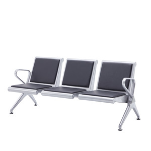 Sillas de espera S203P con pasamanos para uso en hospitales, aeropuertos, estaciones y exteriores en Europa - Product Image 1