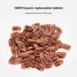 Modèle de main artificielle flexible en plastique pour la pratique de l'art des ongles, pièce d'entraînement pour les ongles, joint de doigt mécanique, support de main - Product Image 4