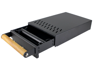 Contenedor de Posos de Café Italiano de Acero Inoxidable con Asa de Madera, Ecológico, Anti-Desorden, Caja de Descarga Portátil para Espresso y Té - Product Image 3